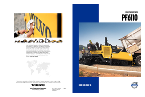 Track-asfalteermachines Volvo PF 6110