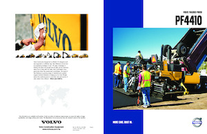 Track-asfalteermachines Volvo PF4410
