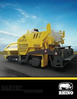 Track-asfalteermachines RHINO RAP75T