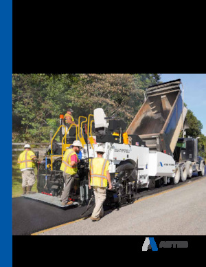 Track-asfalteermachines Astec ROADTEC RP-195