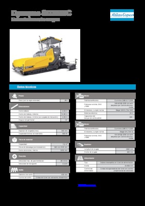 Track-asfalteermachines Dynapac SD 2550 C