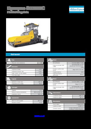 Track-asfalteermachines Dynapac SD 2550 C