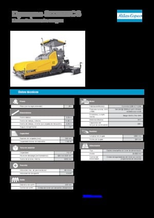 Track-asfalteermachines Dynapac SD 2550 CS