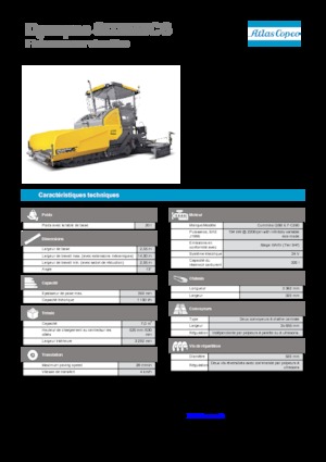 Track-asfalteermachines Dynapac SD 2550 CS