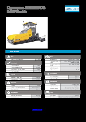 Track-asfalteermachines Dynapac SD 2550 CS