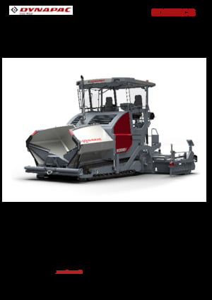 Track-asfalteermachines Dynapac SD2550CS