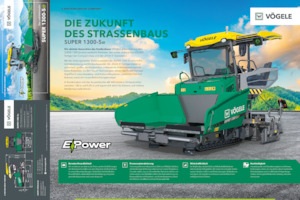 Track-asfalteermachines Vögele SUPER 1300-5e