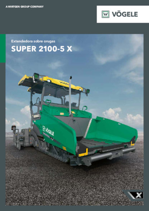 Track-asfalteermachines Vögele SUPER 2100-5 X
