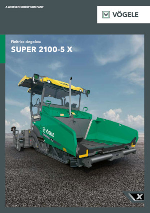 Track-asfalteermachines Vögele SUPER 2100-5 X