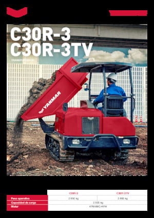 Rupsdumpers Yanmar C30R-3 