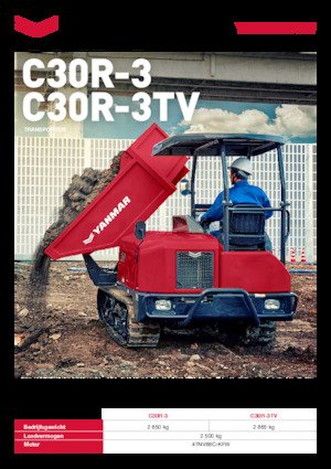 Rupsdumpers Yanmar C30R-3 