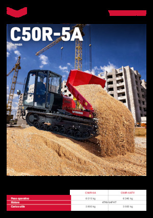 Rupsdumpers Yanmar C50R-5A  