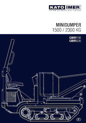 Rupsdumpers Kato Imer Carry 230