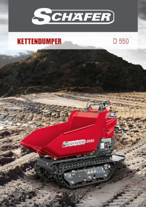 Rupsdumpers SCHÄFER D 550
