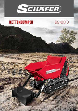 Rupsdumpers SCHÄFER DS 600 D