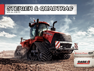 Tractors met rubberwielen Case IH Quadtrac 450 EP