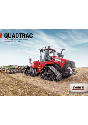 Tractors met rubberwielen Case IH Quadtrac 620