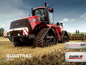 Tractors met rubberwielen Case IH Quadtrac 550