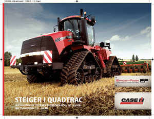 Tractors met rubberwielen Case IH Quadtrac 550