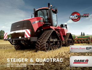 Tractors met rubberwielen Case IH Quadtrac 600 EP