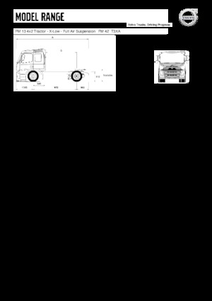 Trekkers Volvo Trucks FM13.420 4x2 Tractor X-Low