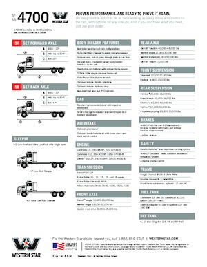 Trekkers Western Star 4700 SB 40
