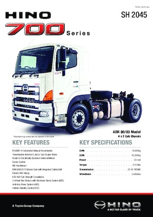 Trekkers Hino 700 SH 2045 4x2