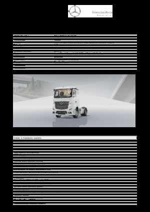 Trekkers Mercedes-Benz Actros 1863 LS 4x2