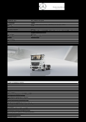 Trekkers Mercedes-Benz Actros 2533 LS 6x2