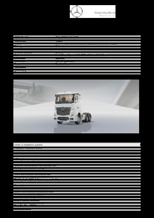 Trekkers Mercedes-Benz Actros 2651 LS 6x4