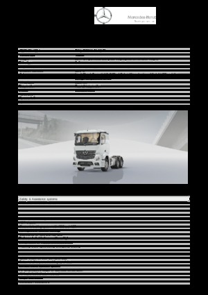 Trekkers Mercedes-Benz Actros 3348 AK 6x6