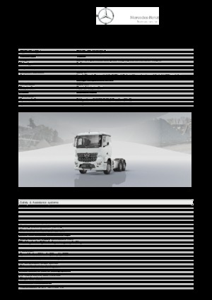 Trekkers Mercedes-Benz Arocs 2627 LS 6x4