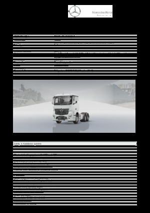 Trekkers Mercedes-Benz Arocs 2633 LS 6x4