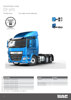 Trekkers DAF CF 410 FTR SC