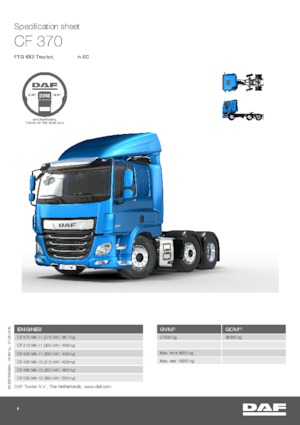 Trekkers DAF CF 480 FTG SC