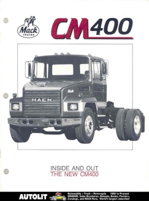 Trekkers Mack CM400 4-point cab E5-240 4x2