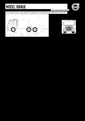 Trekkers Volvo Trucks FMX13.420 6x4 Tractor - High