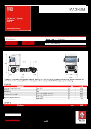 Trekkers Renault MAGNUM 440.19 4X2 T