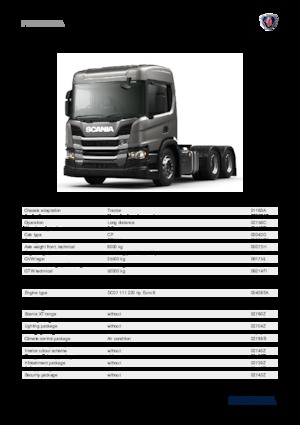 Trekkers Scania P 220 A6x2NA