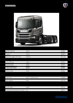 Trekkers Scania P 280 A6x2NA