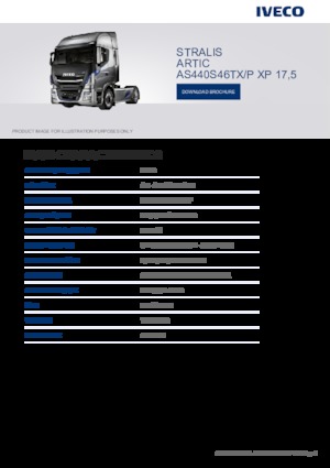Trekkers Iveco STRALIS ARTIC AS440S46TX/P XP 17,5