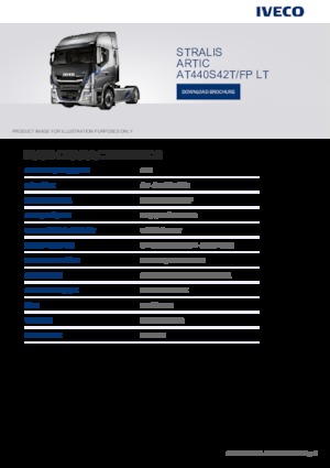 Trekkers Iveco STRALIS ARTIC AT440S42T/FP LT
