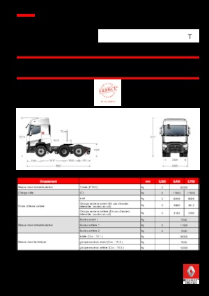 Trekkers Renault T 430.26 6X2 T TAG E6