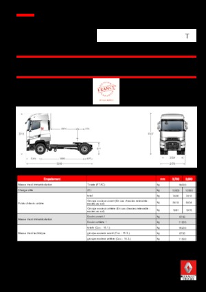 Trekkers Renault T 520.18 HIGHCAB 4X2 T X-LOW E6 (LHD)