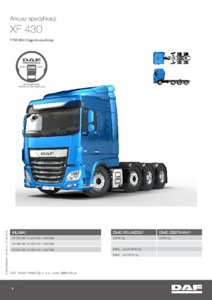 Bakwagen DAF XF 430 FTM SC