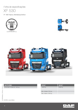 Trekkers DAF XF 530 FT , Anniversary Edition SSC