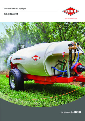 Getrokken veldspuiten Kuhn Arbo 1500