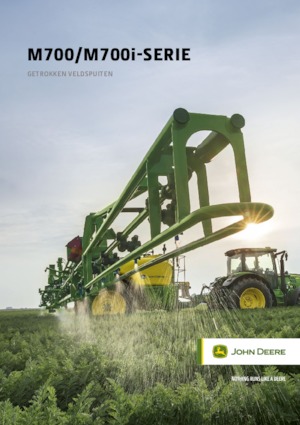 Getrokken veldspuiten John Deere M724