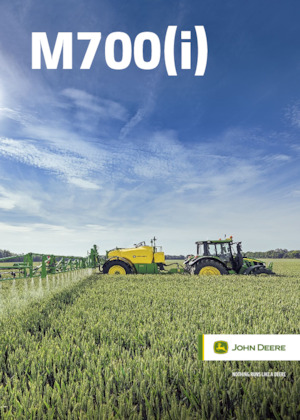 Getrokken veldspuiten John Deere M732i