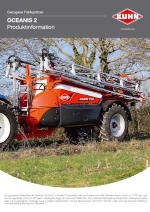 Getrokken veldspuiten Kuhn Oceanis 2-5600